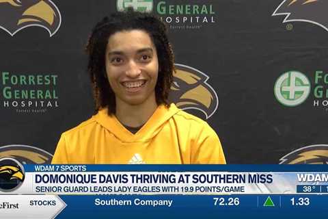 Domonique Davis thriving at Southern Miss