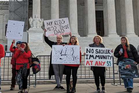 Watch and Listen: Opioid Settlement Case Triggers Protests Outside the High Court