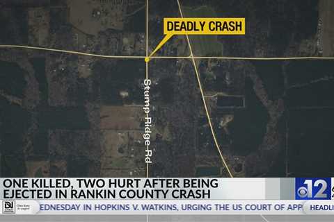 One killed, two injured after being ejected in Rankin County crash