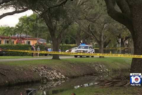 Man dead after car plunges into Miami Springs canal, but when?