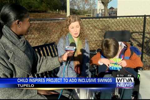 Wheelchair-accessible swings installed at Veterans Park in Tupelo