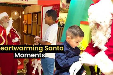 Heartwarming Santa Moments