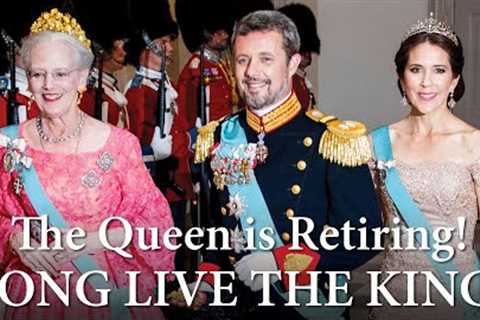 Queen Margrethe II, King Frederik X & Queen Mary of Denmark