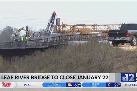 East Hardy/River Ave. Bridge to close January 22