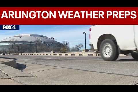 Dallas Cowboys, City of Arlington ready to help fans with winter weather