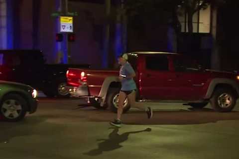 34,000 people running in Chevron Houston Marathon Sunday