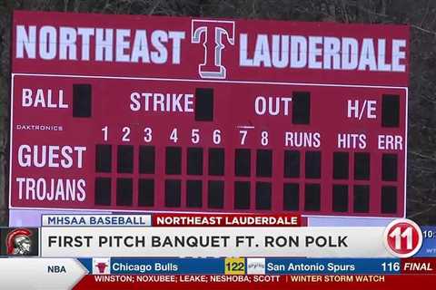 Northeast Lauderdale Trojans Baseball 'First Pitch Banquet' ft. Ron Polk