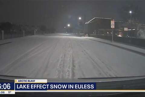 A look at the roads in Tarrant County early Monday