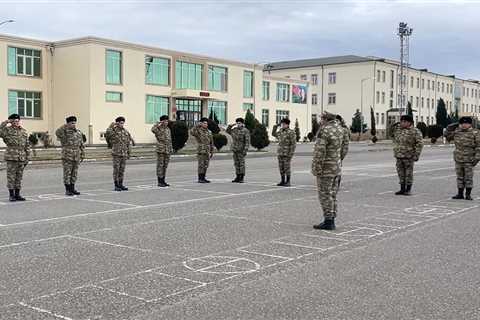 Azerbaijan continues admission of new conscripts in military units (VIDEO)