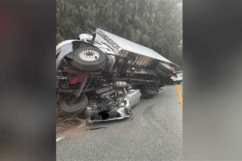 Highway 92 closed in Half Moon Bay due to big rig rollover