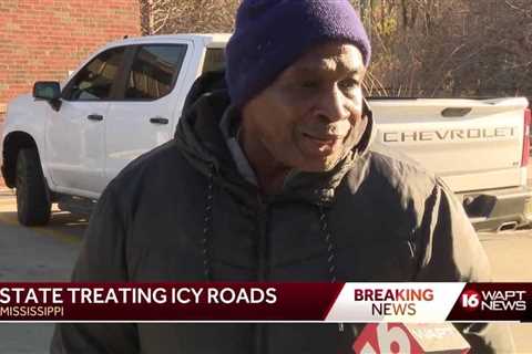 Black ice a problem after deep freeze