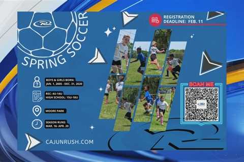 Cajun Rush Soccer looking for Players to sign up for Spring Season