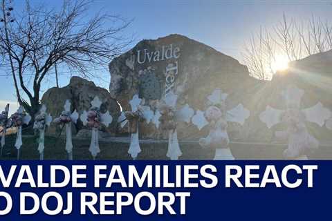 Uvalde DOJ report: Families of shooting victims react | FOX 7 Austin