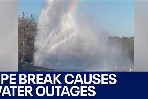 Water main break causes outages in Austin | FOX 7 Austin