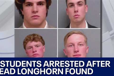 4 OSU frat students arrested for dead longhorn incident | FOX 7 Austin