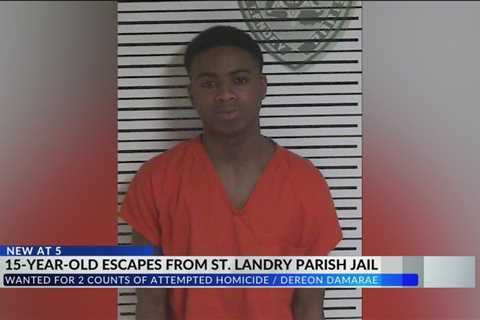 St. Landry Parish looking for escaped 15-year-old