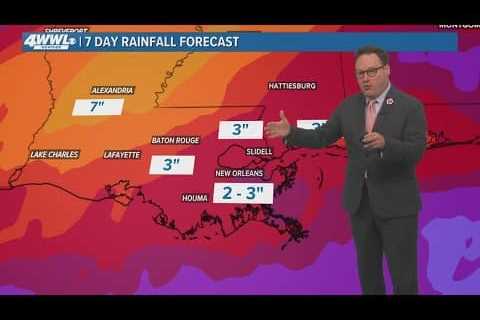 Weather: Several wet days ahead