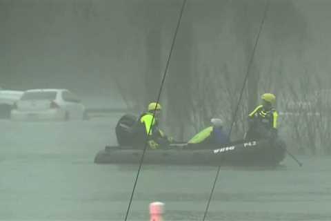 Heavy rains lead to high water rescues near Lake Conroe