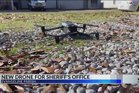 Evangeline Parish sheriff utilizes new drone to fight crime in the area