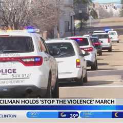 Jackson councilman holds 'Stop the Violence' motorcade, march