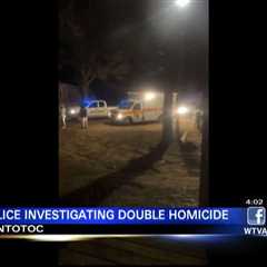 Law enforcement investigating double homicide in Pontotoc County