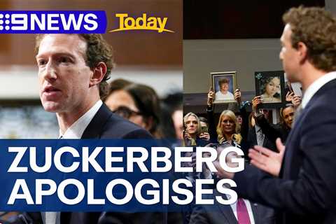 Mark Zuckerberg Apologises To Victims Families Of Online Exploitation