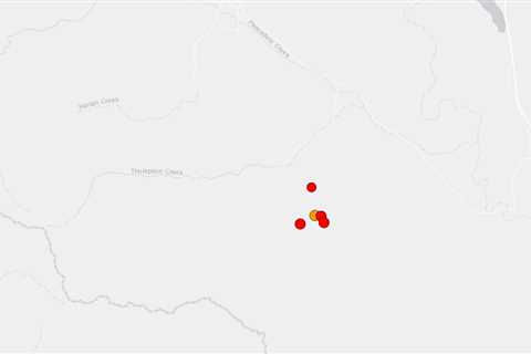 Earthquakes shake south of Gilroy Thursday