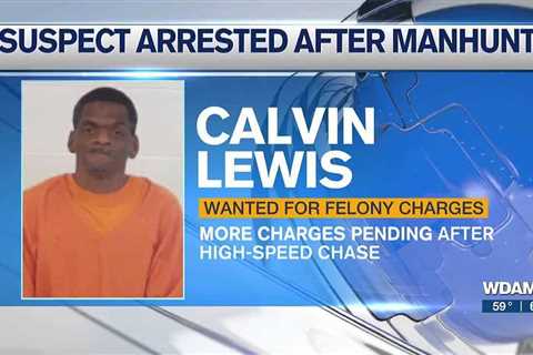 Wanted Columbia suspect arrested after manhunt