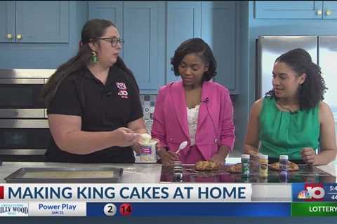 NBC 10 News Today: Making mini king cakes