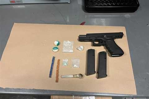 Semi-automatic handgun, fentanyl found in vehicle in Santa Rosa