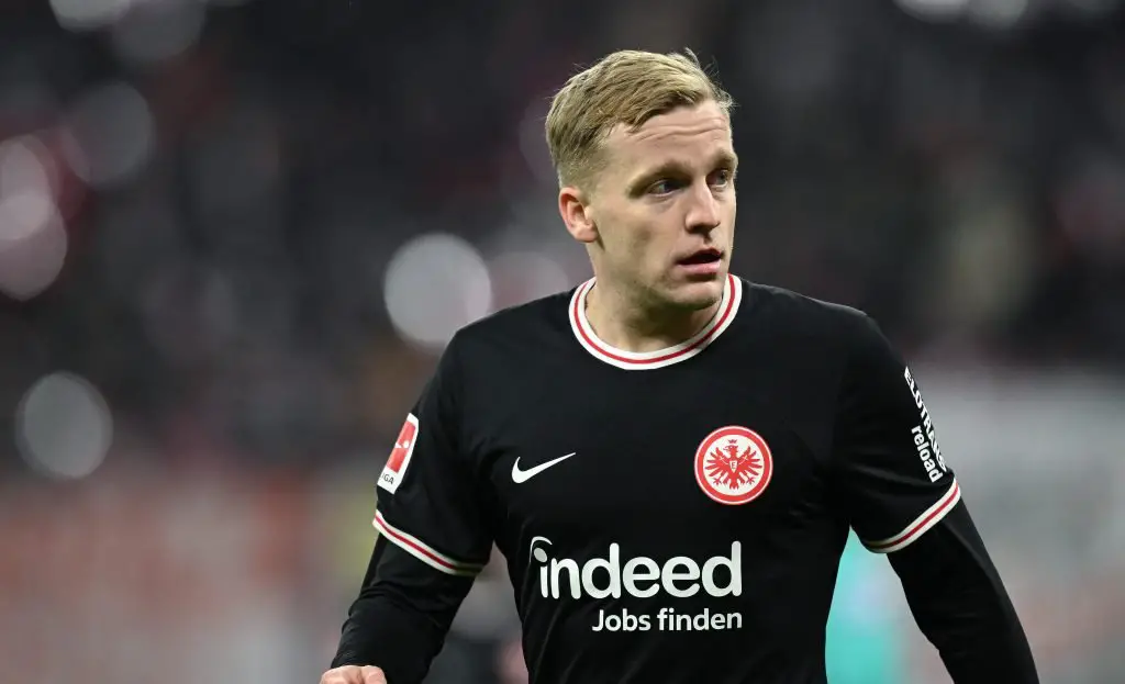 Donny van de Beek left out of Eintracht Frankfurt’s Europa Conference League squad