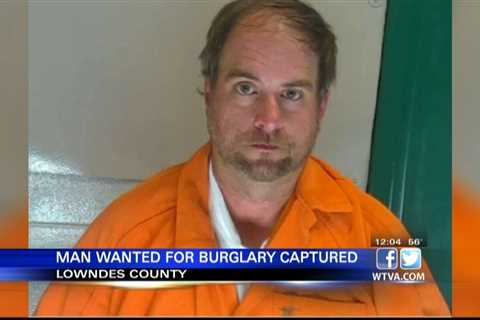 Lowndes County burglary suspect captured