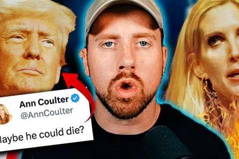 “MAYBE HE COULD DIE?” Ann Coulter WISHES DEATH on Donald Trump in SHOCKING Post | Elijah Schaffer’s ..