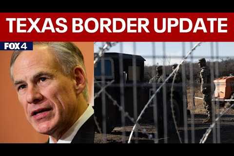 LIVE: Gov. Greg Abbott talks border security in Shelby Park | FOX 4