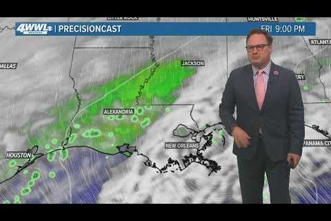 Weather: Stray shower, warm and humid Saturday, Sunday storms expected