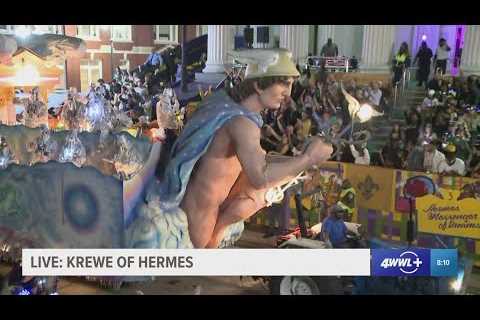 Krewe of Hermes ‘Messenger of Dreams’ float