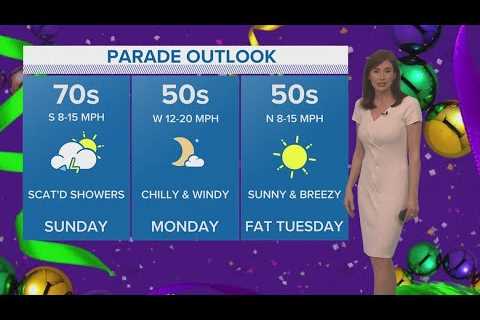 Warm with passing showers on Sunday, stronger storms possible at night