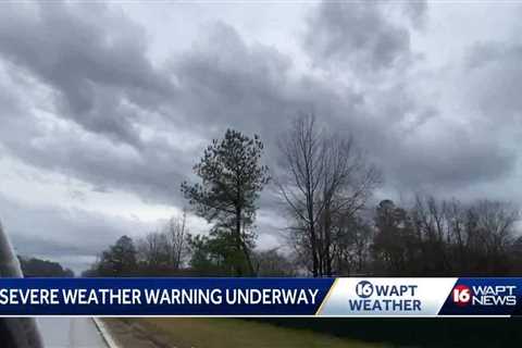 Severe Weather Warning Underway