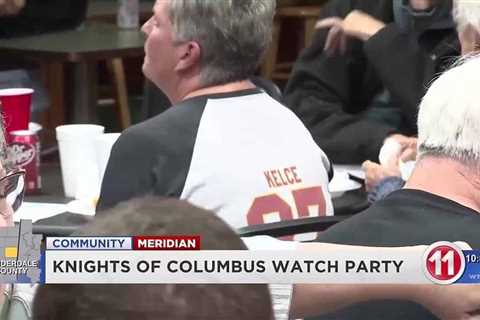 Knights of Columbus big game watch party