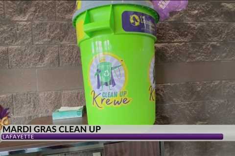 Lafayette launches ‘Clean-Up Krewe’ to get Mardi Gras litter off the streets