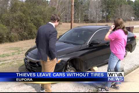 Young Eupora woman walked outside and found her vehicle without wheels