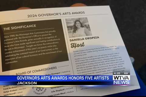 Governor’s Arts Awards honors five artists