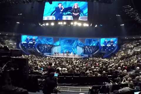 Members of Lakewood Church return for first Sunday service since shooting