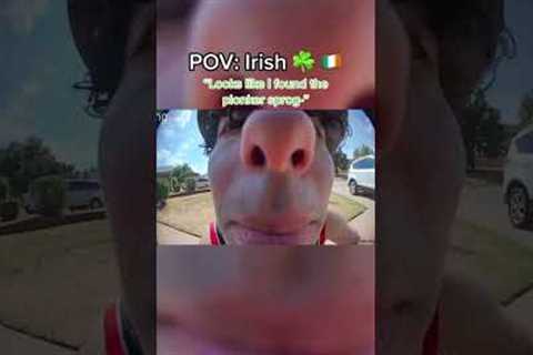 POV: Irish☘️🇮🇪 (Ring Doorbell Meme)