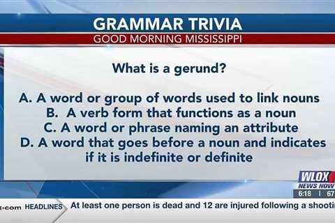 GMM celebrates National Grammar Day with trivia