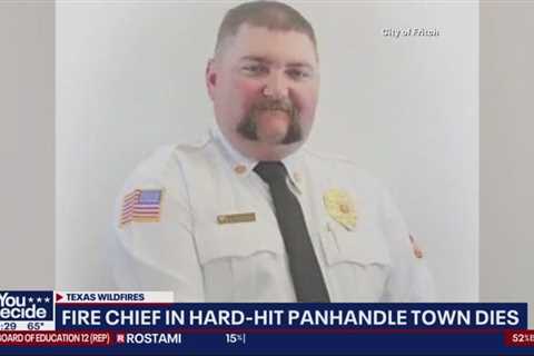 Fritch Fire Chief Zeb Smith dies of heart attack while responding to house fire