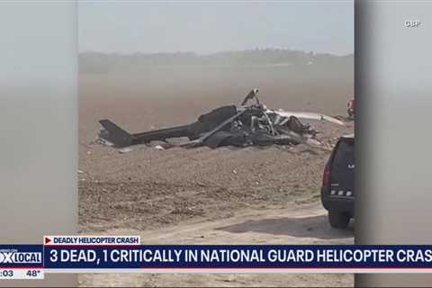 3 killed after National Guard helicopter crashes along Texas-Mexico border