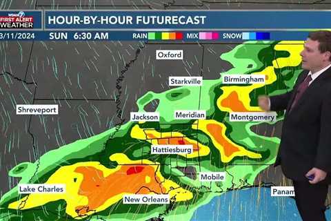 Patrick's Monday PM Forecast 3/11