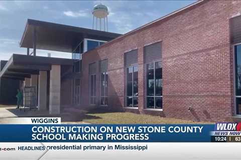 Construction complete on first building for new Stone County High School campus