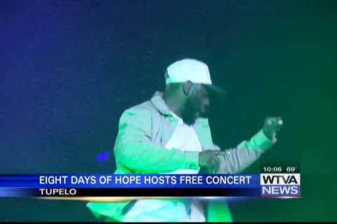 VIDEO: Eight Days of Hope hosts free concert